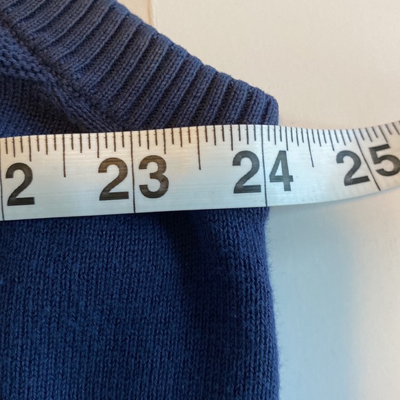 Johnston and Murphy 1/4 zip Vest size XL Medium Blue - Picture 5 of 10
